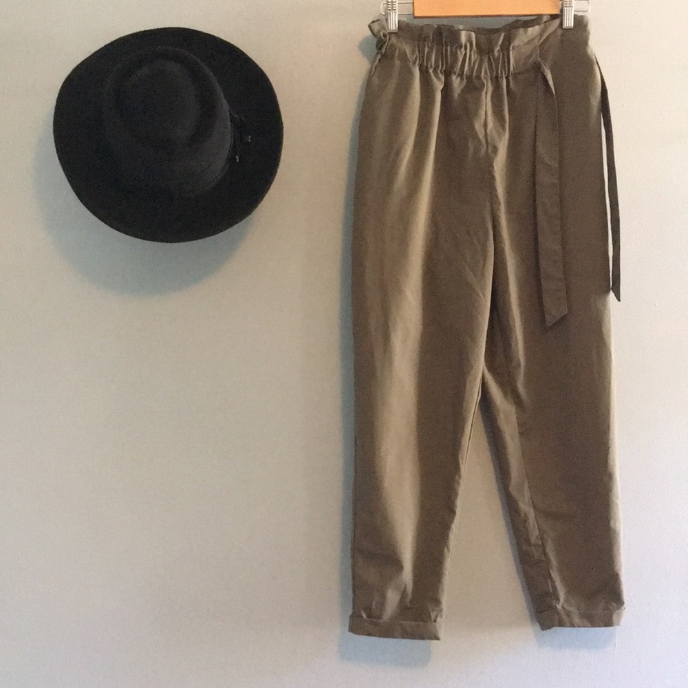 Green pants